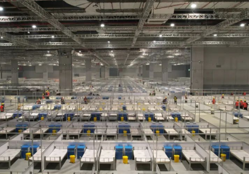 共抗疫情！3044永利空气能助力方舱医院采暖+热水供应建设，为疫区保驾护航！