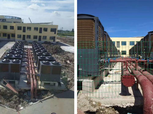 3044永利空气能项目案例 | 苏州沙溪服务区冷暖+热水项目正式投放使用！