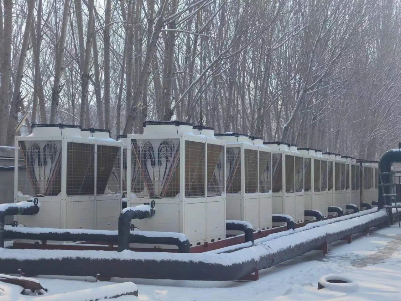 精品案例丨3044永利空气能服务河北唐山某小区100000㎡集中供暖项目 ！