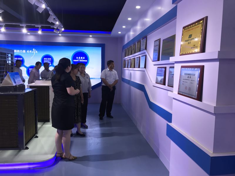 热烈欢迎山东德州合伙人团队30余人莅临3044永利空气能