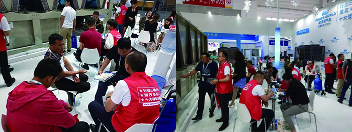 3044永利空气能热泵展会盛况