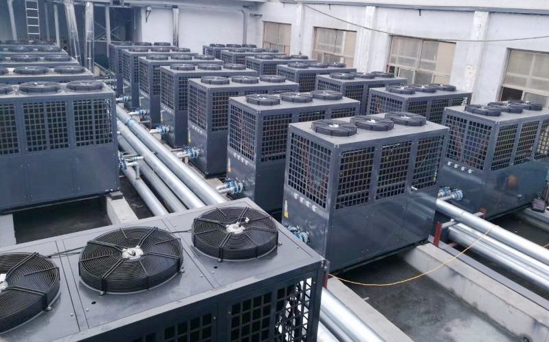 农村空气能热泵系统建设